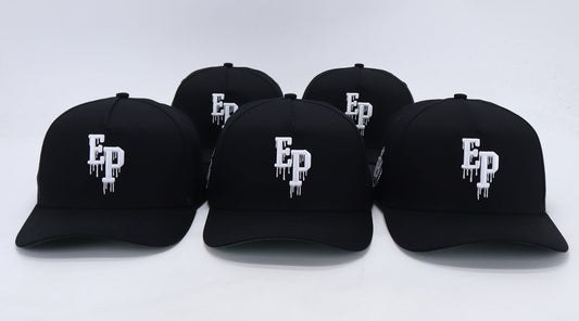 Black EP Snapback Hat