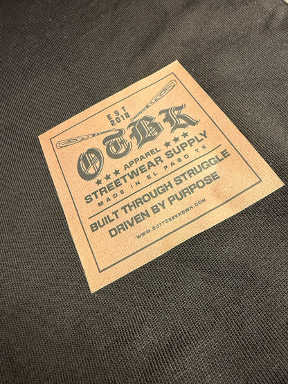 Known Division Tee Faded Black